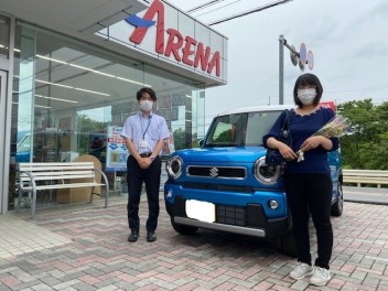 ハスラーご納車させていただきました！！